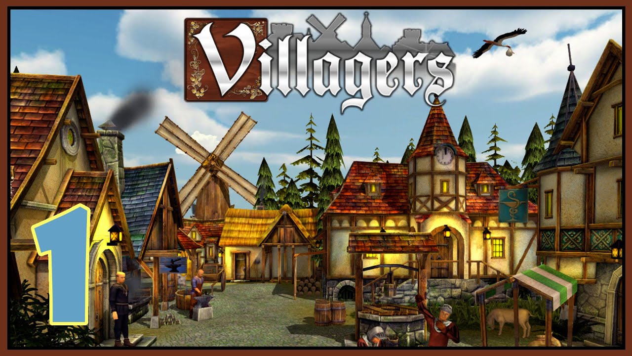Medieval Town Builder - Let's Play Villagers Gameplay - Part 1 [Let's